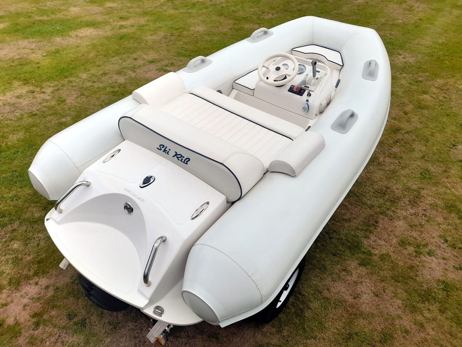 WILLIAMS 285 JET RIB TENDER &amp; TRAILER